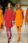 girls holding hands - Emilio Pucci Fashion Designer from Fashion Week Photos February 2007
