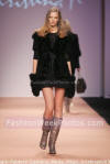 Fashion Week Photos Kristina Ti at Camera Moda Milan Fashion Week February 2007 black outfit