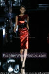 Red Dress Fashion Photos Dolce Gabbana from Camera Moda Milan Fashion Week February 2007