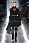 Black outfit with handbag from Sonia Fortuna at Camera Moda Milan Fashion Week February 2007