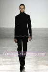 Sander Milan Fashion Week February 2007 - black outfit